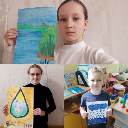 Выставка детского рисунка «Мир воды глазами детей» в ЦЛАТИ по ПФО