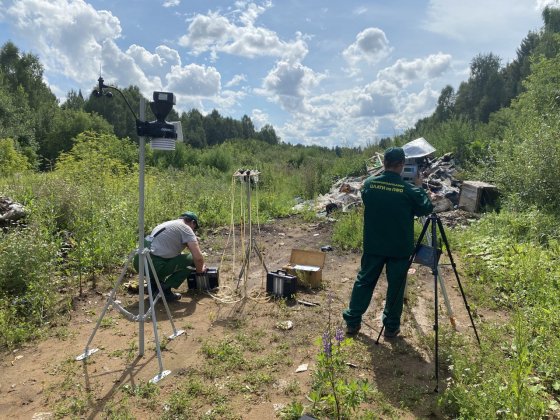 Выездное обследование несанкционированной свалки в Кировской области