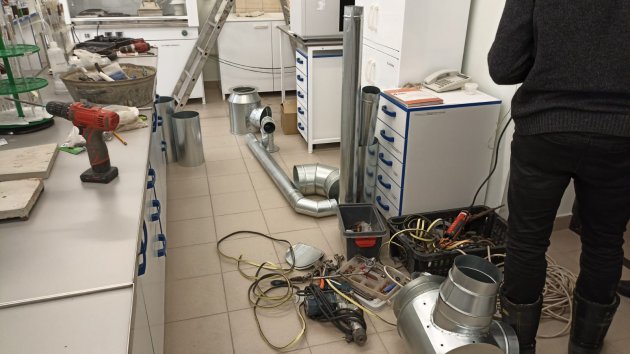 Монтаж вентиляции в Испытательной лаборатории по Саратовской области