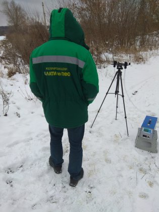 Выезд в город Барыш Ульяновской области и измерение (отбор проб) атмосферного воздуха