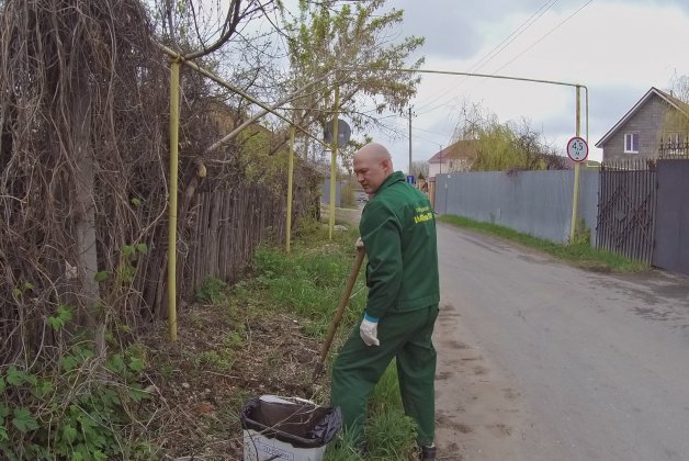 Выездное обследование земельного участка по улице Зелёная города Новокуйбышевск