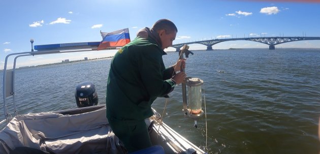 Выездное обследование реки Волга