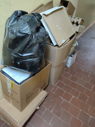 Коллектив филиала "ЦЛАТИ по Чувашской Республике" сдал 53 кг макулатуры
