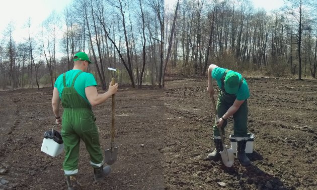 Выездное обследование земельного участка в районе села Калиновка Самарской области
